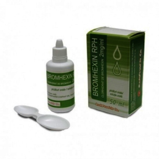 Bromhexin RPH 2mg/ml sol.orala-pic x50ml