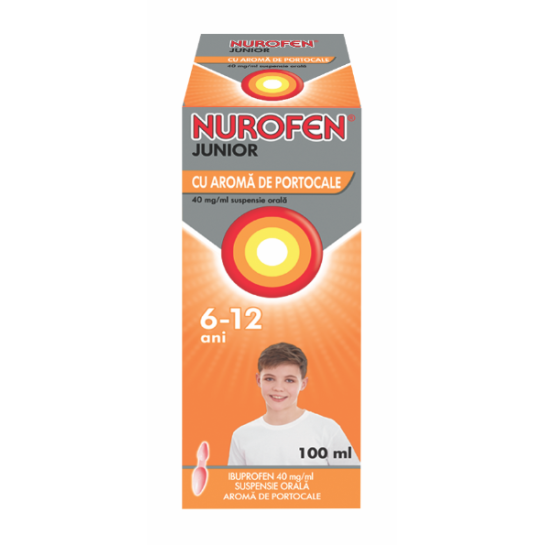 Nurofen Junior 200mg/5ml susp port 100ml