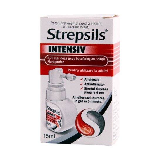 Strepsils Intensiv 8,75mg/doza-15ml x1fl