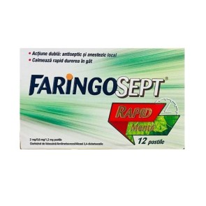 Faringosept Rapid menta x 12pastile