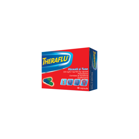 Theraflu Raceala+Tuse x 16cps