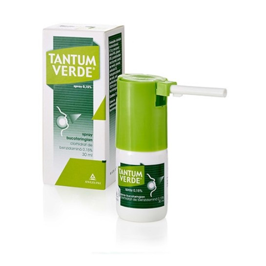Tantum Verde 0,15% spay buco-fg x 30ml