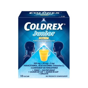 Coldrex Junior Hotrem 3gx10pl