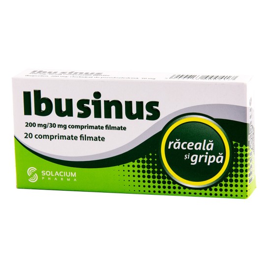 Ibusinus 200mg/30mg x 20cp
