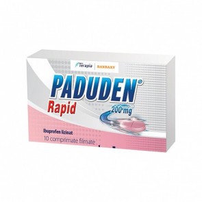 Paduden Rapid 200mg bl TRANSP 10cp.film