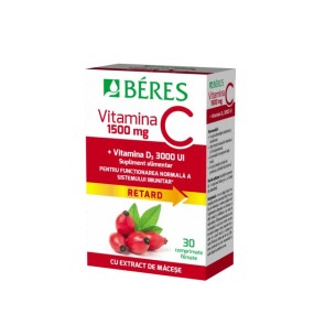 BERES Vitamina D3 3000UI x 30cp