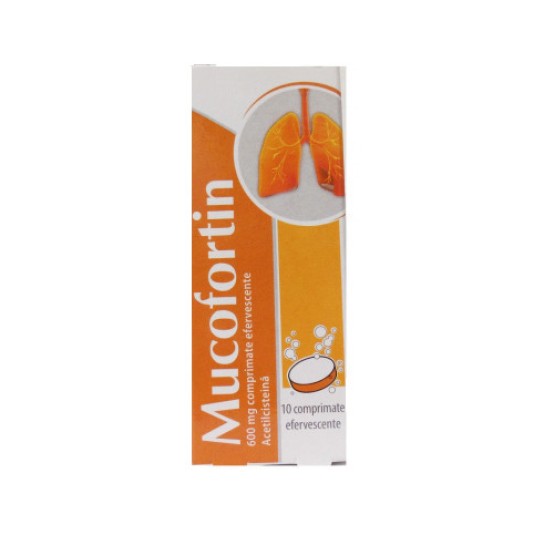 Mucofortin 600mg x 10cp.eff