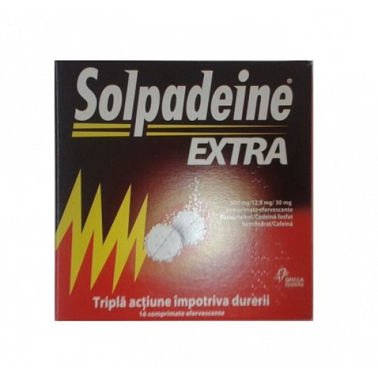 Solpadeine Extra 500/12,8/30 x 16cp.eff