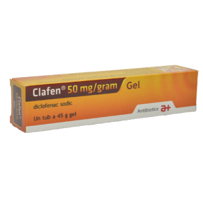 Clafen 50mg/g gel x 45g