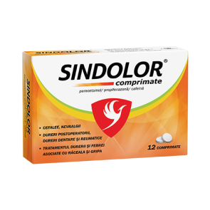 Sindolor 250/150/50mg x 12cp