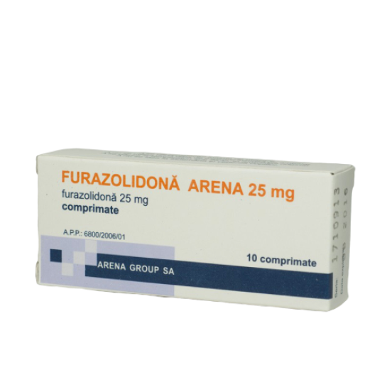 Furazolidona Arena 25mg x 10cp