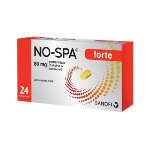 No-Spa Forte 80mg 1bl x 24cp