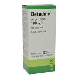 Betadine 10% sol.cut x 120ml