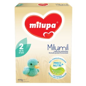 MILUPA Milumil 2 lapte x 600g