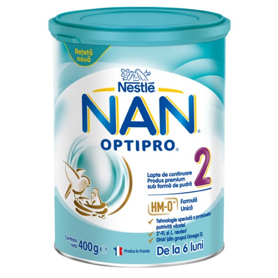 NESTLE Lapte NAN 2 x 400g