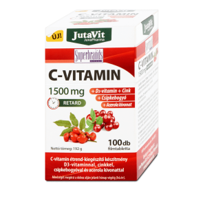 JutaVit Vitamina C 1500 mg +Macese x 100