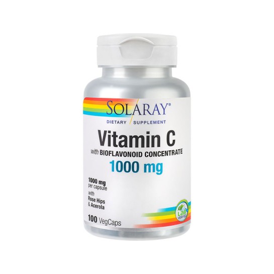 Vitamina C 1000mg x 100cps (Solaray)