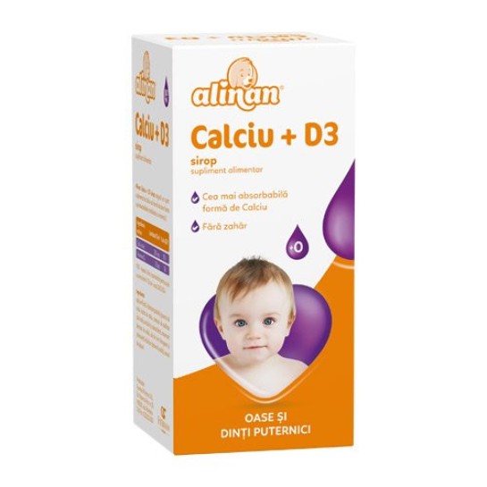 Alinan Calciu baby sirop x 150ml