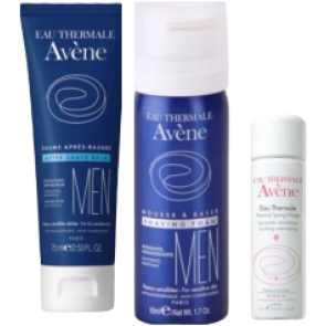 AVENE Men Bals75+spuma ras50+apa term50