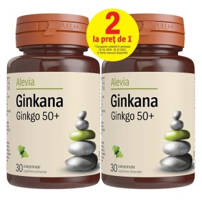 Ginkana Ginkgo 50+ x 30cp (Alevia)