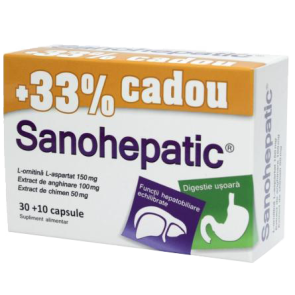 Zdrovit Sanohepatic x 30cps + 10cps-33%
