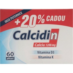 Zdrovit Calcidin 60pl.+20%cadou