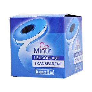 Leucoplast transparent Minut 5 x 5 x1buc