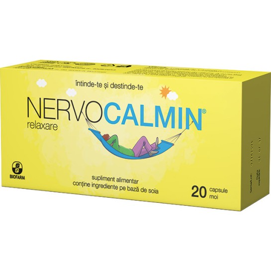 Nervocalmin relaxare x20cps moi
