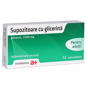 Supozitoare cu glicer adl x 12sup
