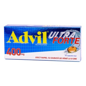 Advil Ultra Forte 400mg 10cps.moi-PE