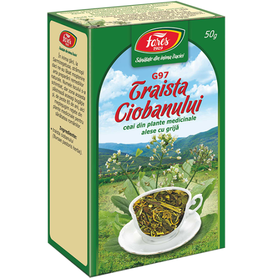 Ceai traista ciobanului hb x 50g (Fares)