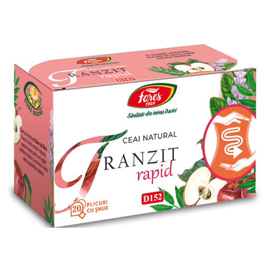 Ceai tranzit rapid x 20dz (Fares)