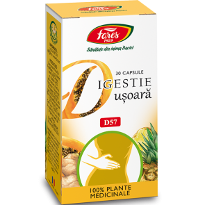 Digestie usoara x 30caps.(FARES)