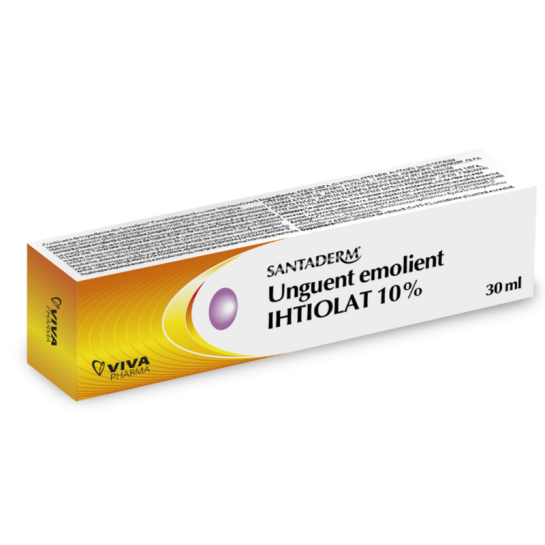 SANTADERM Ung emolient ihtiol 10% x 30ml