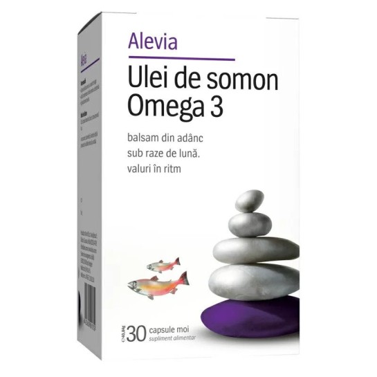 Ulei de somon Omega 3 x 30cps (Alevia)