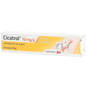 Cicatrol 10mg/g pasta cutanata x 50g
