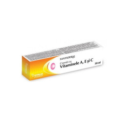 SANTADERM Crema cu Vit.A,E,C x 50ml