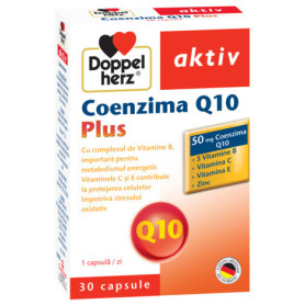 DOPPELHERZ Coenzima Q10 Plus 50mg x30cps