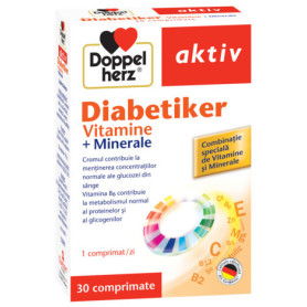DOPPELHERZ Diabetiker vit x 30cp+10cp gr