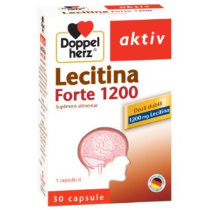 DOPPELHERZ Lecitina Forte 1200mg x 30cps