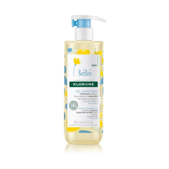 KLORANE BEBE Gel spum par si corp x500ml