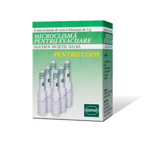 Microclisma 3g copii x 6doze (Sofar)